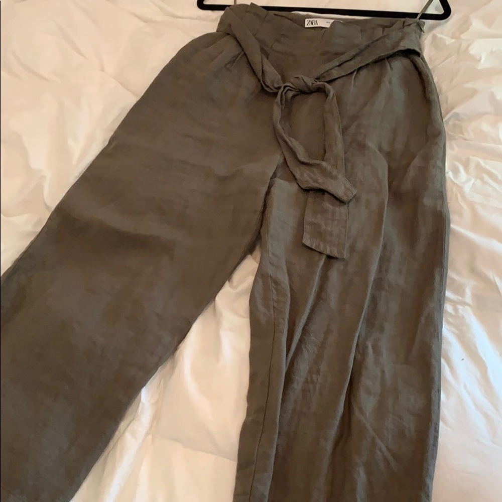 Zara Linen Pants - Picture 3 of 3